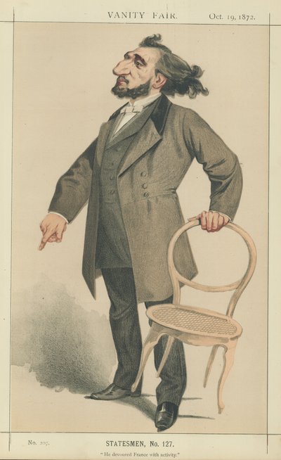 Sr. Leon Gambetta de Charles Auguste Loye