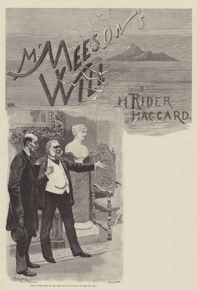 El Testamento del Sr. Meeson, por H. Rider Haggard de Charles Auguste Loye