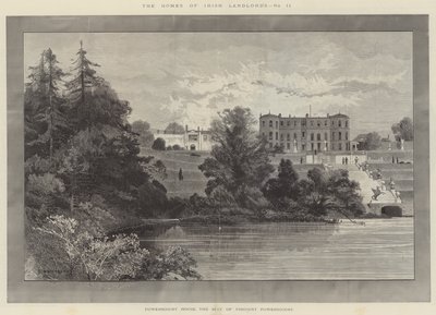 Casa Powerscourt, la sede de Viscount Powerscourt de Charles Auguste Loye