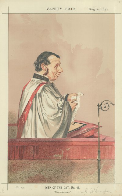 Rev Charles John Vaughan de Charles Auguste Loye