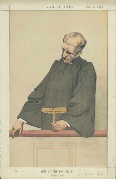 El Reverendo Newman Hall de Charles Auguste Loye