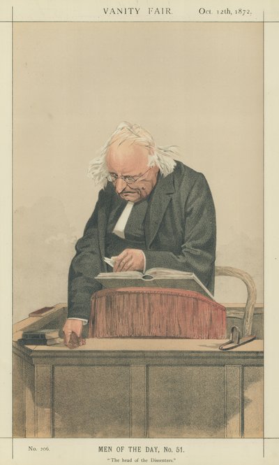 El Reverendo Thomas Binney de Charles Auguste Loye