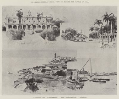 La Crisis Hispanoamericana, Vistas de La Habana, la Capital de Cuba de Charles Auguste Loye