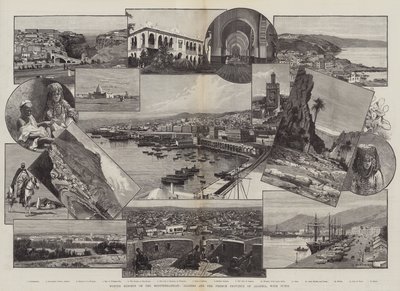 Resorts de invierno en el Mediterráneo, Argel y la provincia francesa de Argelia, con Túnez de Charles Auguste Loye
