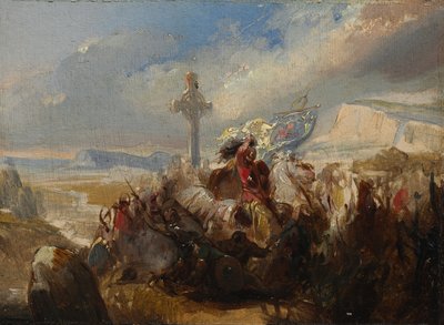 Batalla de Poitiers, 25 de octubre de 732 de Charles Auguste Steuben