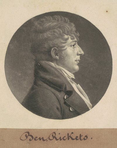 Benjamin Ricketts de Charles B. J. Févret de Saint Mémin