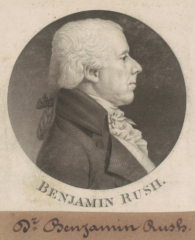 Benjamin Rush de Charles B. J. Févret de Saint Mémin