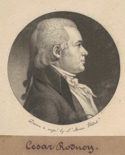 César Augusto Rodney de Charles B. J. Févret de Saint Mémin