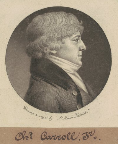 Charles Carroll, Jr. de Charles B. J. Févret de Saint Mémin