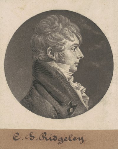 Charles Sterett Ridgely de Charles B. J. Févret de Saint Mémin