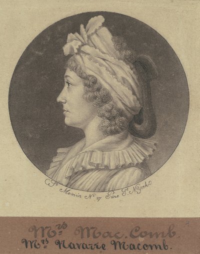 Christina Livingston Macomb de Charles B. J. Févret de Saint Mémin