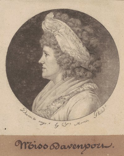 Debby Davenport de Charles B. J. Févret de Saint Mémin