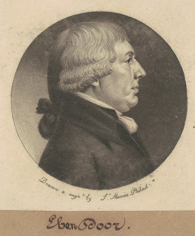 Ebenezer Dorr de Charles B. J. Févret de Saint Mémin