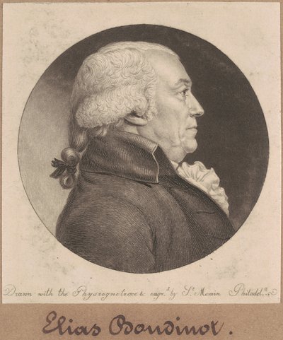 Elias Boudinot de Charles B. J. Févret de Saint Mémin