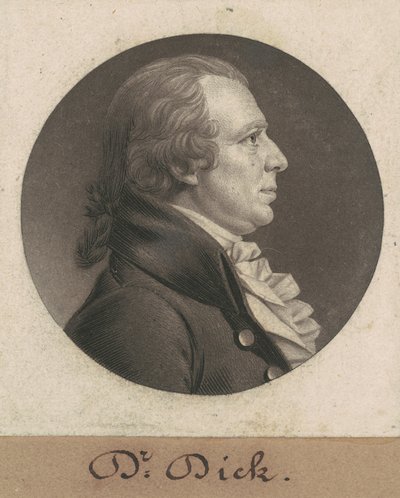 Elisha Cullen Dick de Charles B. J. Févret de Saint Mémin