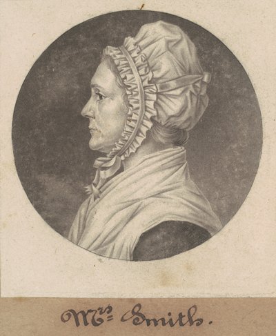 Elizabeth Custis Teackle Smith de Charles B. J. Févret de Saint Mémin
