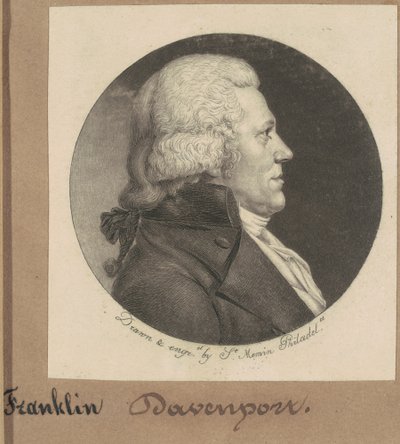 Franklin Davenport de Charles B. J. Févret de Saint Mémin