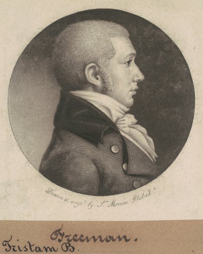 Hombre libre de Charles B. J. Févret de Saint Mémin