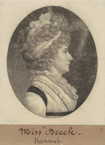 Hannah Breck de Charles B. J. Févret de Saint Mémin