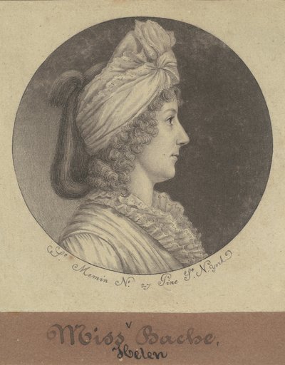 Helena Bache de Charles B. J. Févret de Saint Mémin