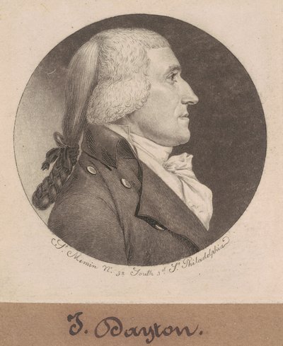 Jonathan Dayton de Charles B. J. Févret de Saint Mémin
