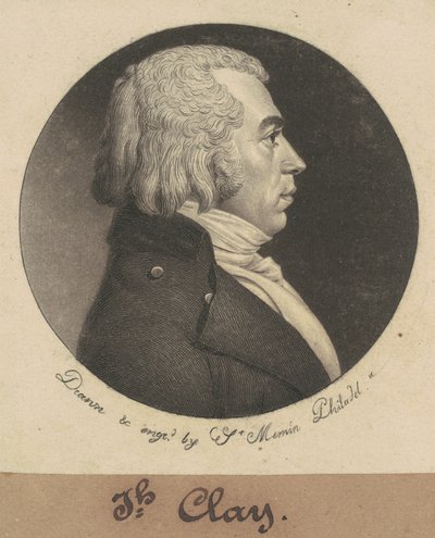 Joseph Clay de Charles B. J. Févret de Saint Mémin