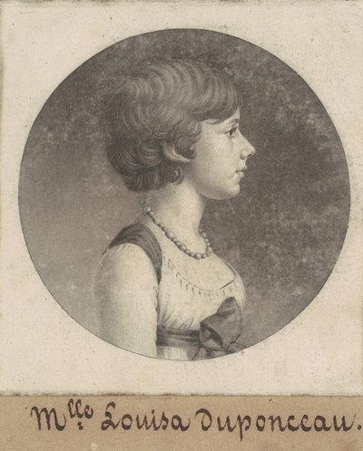 Louisa DuPonceau de Charles B. J. Févret de Saint Mémin