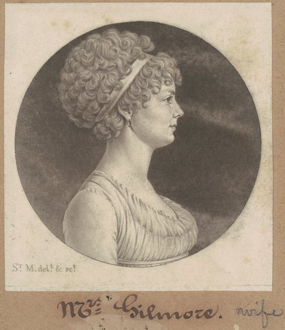 Mary Ann Smith Gilmor de Charles B. J. Févret de Saint Mémin