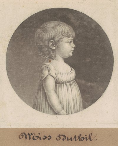 Señorita Dutilh de Charles B. J. Févret de Saint Mémin