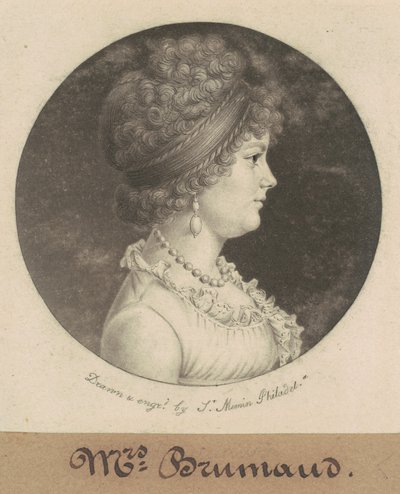 Señora Brumaud de Charles B. J. Févret de Saint Mémin