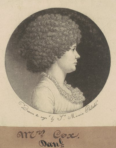 Sra. Cox de Charles B. J. Févret de Saint Mémin