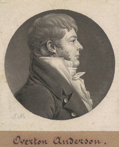 Overton Anderson de Charles B. J. Févret de Saint Mémin