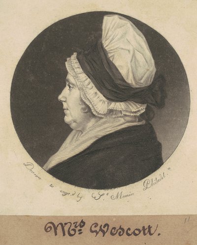 Patience Story Wescott de Charles B. J. Févret de Saint Mémin