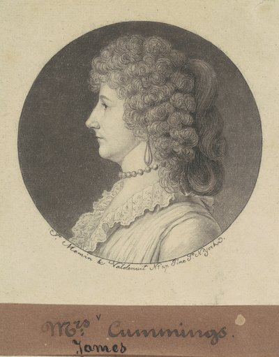 Phoebe Harisson Cuming de Charles B. J. Févret de Saint Mémin