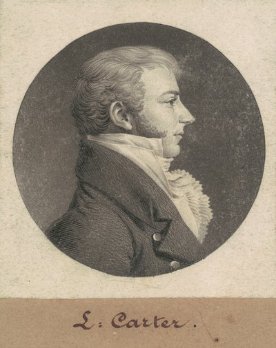 Robert Baylor Carter de Charles B. J. Févret de Saint Mémin
