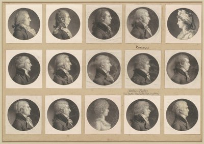 Colección de retratos de Saint-Mémin, Grupo 53 de Charles B. J. Févret de Saint Mémin