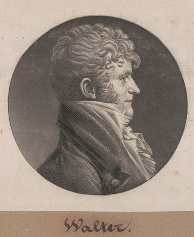 Samuel Purviance Walker de Charles B. J. Févret de Saint Mémin