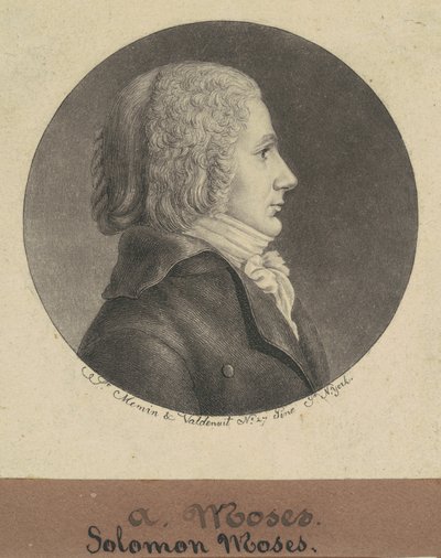 Solomon Moses de Charles B. J. Févret de Saint Mémin