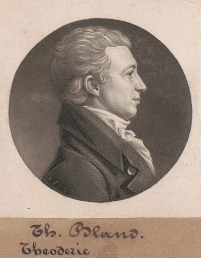 Theodorick Bland de Charles B. J. Févret de Saint Mémin