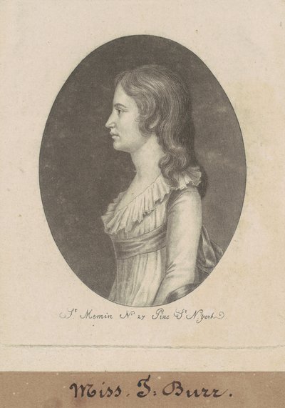 Theodosia Burr de Charles B. J. Févret de Saint Mémin