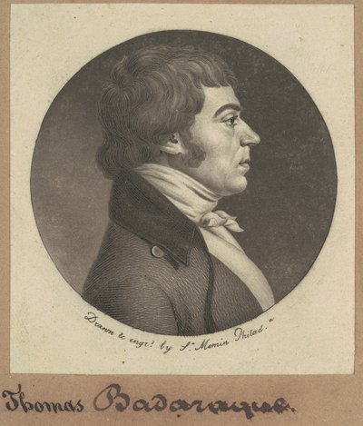 Thomas Badaraque de Charles B. J. Févret de Saint Mémin