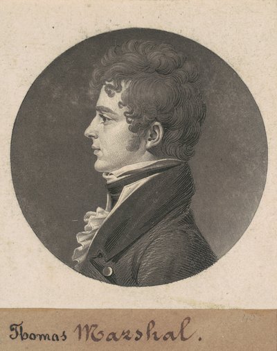 Thomas Marshall de Charles B. J. Févret de Saint Mémin