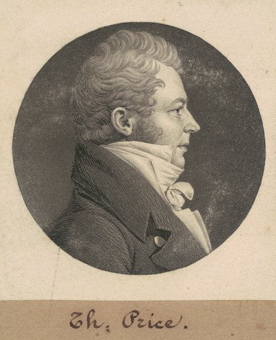 Thomas Price de Charles B. J. Févret de Saint Mémin