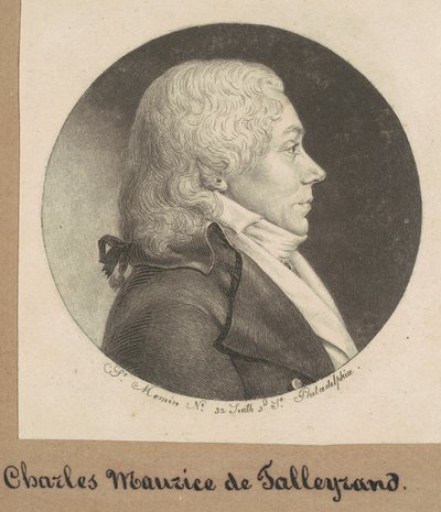 Hombre no identificado de Charles B. J. Févret de Saint Mémin