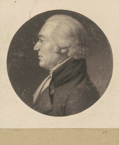 Hombre no identificado de Charles B. J. Févret de Saint Mémin