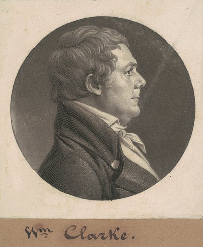 William Clark de Charles B. J. Févret de Saint Mémin