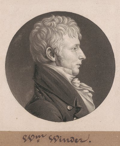 William Henry Winder de Charles B. J. Févret de Saint Mémin