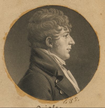 Benjamin Ricketts de Charles Balthazar Julien Févret de Saint-Mémin
