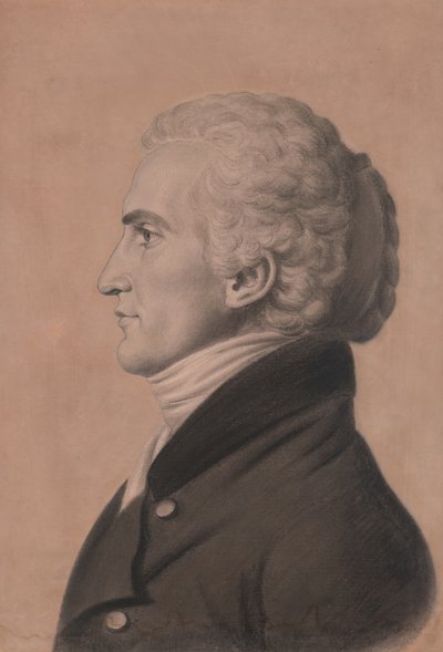 Capitán Meriwether Lewis de Charles Balthazar Julien Févret de Saint-Mémin
