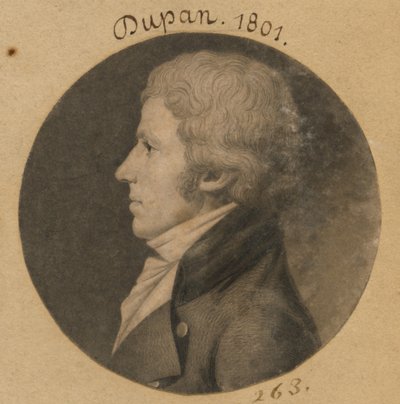 Dupan de Charles Balthazar Julien Févret de Saint-Mémin